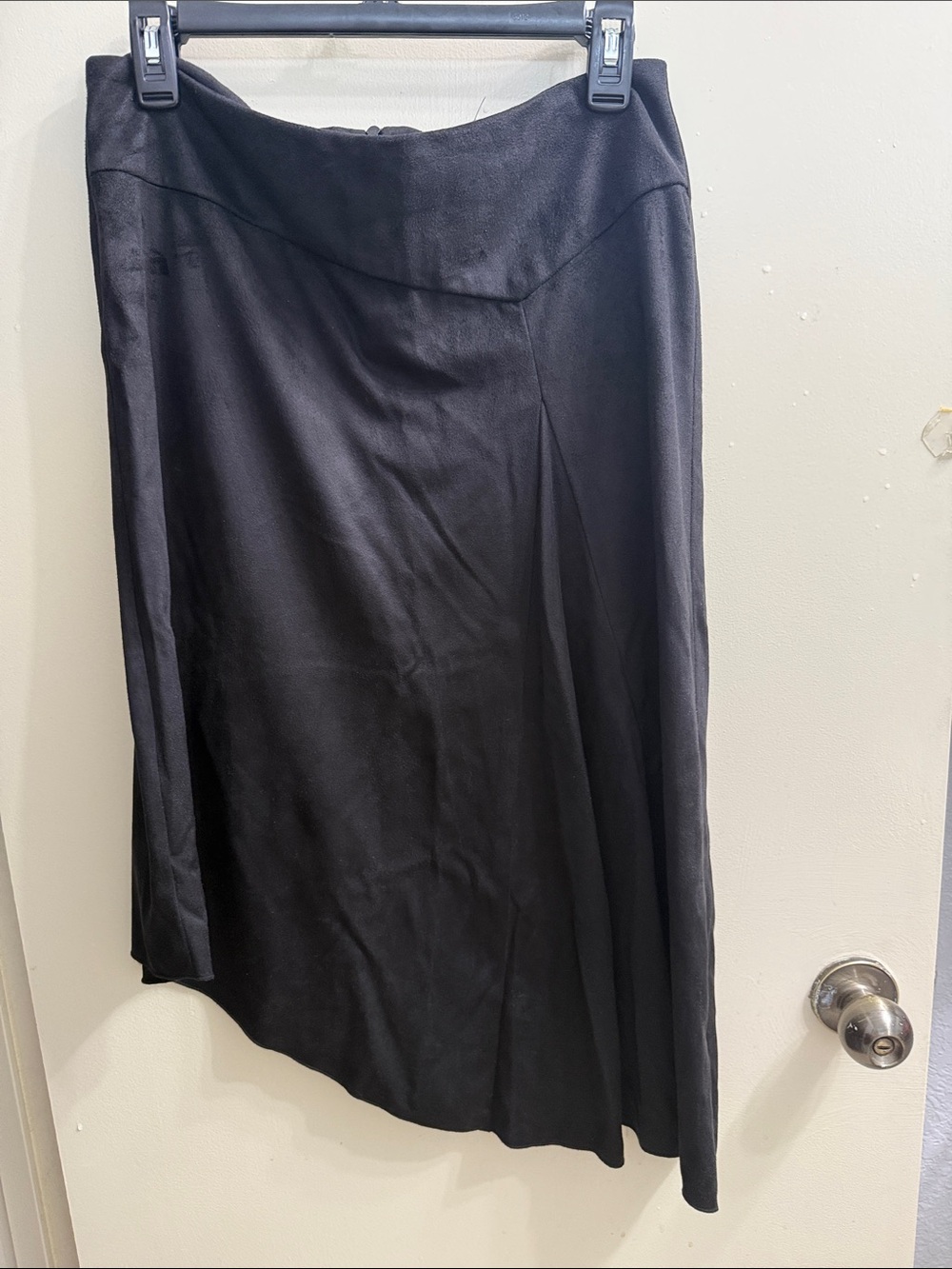 Arden B Black Asymmetrical Midi Skirt vintage with original box